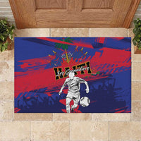 Ekip Foutbol Ayiti 2026 Rubber Doormat Haiti Grenadye Alaso - Wonder Print Shop