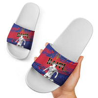 Ekip Foutbol Ayiti 2026 Slide Sandals Haiti Grenadye Alaso - Wonder Print Shop