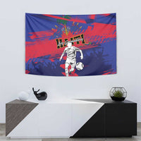 Ekip Foutbol Ayiti 2026 Tapestry Haiti Grenadye Alaso - Wonder Print Shop