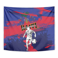 Ekip Foutbol Ayiti 2026 Tapestry Haiti Grenadye Alaso - Wonder Print Shop