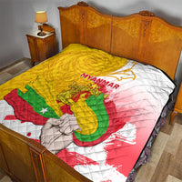 Myanmar Independence Day Quilt Brahmadesh Kanote Pattern - Wonder Print Shop