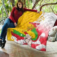 Myanmar Independence Day Quilt Brahmadesh Kanote Pattern - Wonder Print Shop