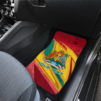 Grenada Independence Day Car Mats Gwenad Bougainvillea Sparkle Version - Wonder Print Shop