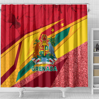 grenada-independence-day-shower-curtain-gwenad-bougainvillea-sparkle-version