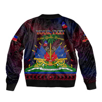 Haitian Flag Day Bomber Jacket La fete du drapeau Haitien - Wonder Print Shop