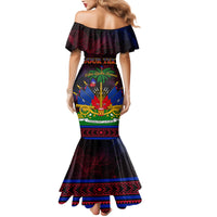 Haitian Flag Day Mermaid Dress La fete du drapeau Haitien - Wonder Print Shop