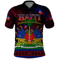 Haitian Flag Day Polo Shirt La fete du drapeau Haitien - Wonder Print Shop