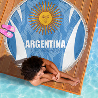Argentina 2024 Beach Blanket Vamos La Albiceleste Campeon - Wonder Print Shop