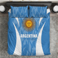 Argentina 2024 Bedding Set Vamos La Albiceleste Campeon - Wonder Print Shop