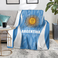 Argentina 2024 Blanket Vamos La Albiceleste Campeon
