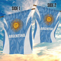 Argentina 2024 Garden Flag Vamos La Albiceleste Campeon - Wonder Print Shop