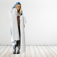 Argentina 2024 Hooded Blanket Vamos La Albiceleste Campeon