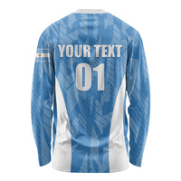Personalized Argentina 2024 Long Sleeve Shirt Vamos La Albiceleste Campeon - Wonder Print Shop