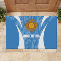 Argentina 2024 Rubber Doormat Vamos La Albiceleste Campeon - Wonder Print Shop