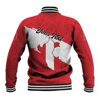 Personalized Peru Baseball Jacket Piruw Ripuwlika Flag Stylized