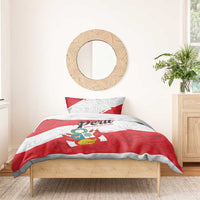 Peru Bedding Set Piruw Ripuwlika Flag Stylized