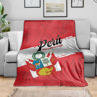 Peru Blanket Piruw Ripuwlika Flag Stylized