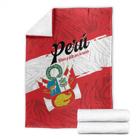 Peru Blanket Piruw Ripuwlika Flag Stylized