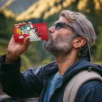 Personalized Peru 4 in 1 Can Cooler Tumbler Piruw Ripuwlika Flag Stylized