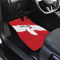 Peru Car Mats Piruw Ripuwlika Flag Stylized