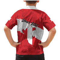 Personalized Peru Family Matching Mermaid Dress and Hawaiian Shirt Piruw Ripuwlika Flag Stylized