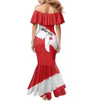 Personalized Peru Family Matching Mermaid Dress and Hawaiian Shirt Piruw Ripuwlika Flag Stylized