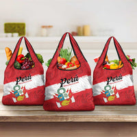 Peru Grocery Bag Piruw Ripuwlika Flag Stylized