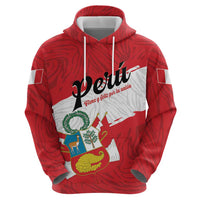 Personalized Peru Hoodie Piruw Ripuwlika Flag Stylized
