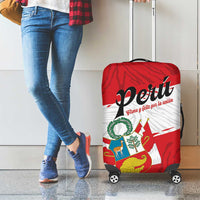Peru Luggage Cover Piruw Ripuwlika Flag Stylized