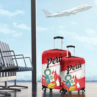 Peru Luggage Cover Piruw Ripuwlika Flag Stylized