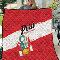 Peru Quilt Piruw Ripuwlika Flag Stylized