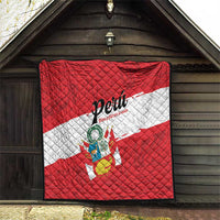 Peru Quilt Piruw Ripuwlika Flag Stylized