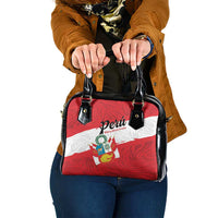 Peru Shoulder Handbag Piruw Ripuwlika Flag Stylized