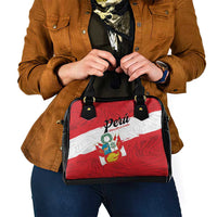 Peru Shoulder Handbag Piruw Ripuwlika Flag Stylized