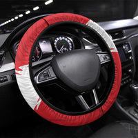 Peru Steering Wheel Cover Piruw Ripuwlika Flag Stylized