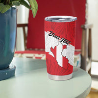 Personalized Peru Tumbler Cup Piruw Ripuwlika Flag Stylized