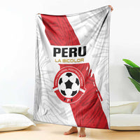 Football Peru Blanket La Bicolor Go Champions