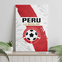 Football Peru Canvas Wall Art La Bicolor Go Champions