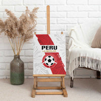 Football Peru Canvas Wall Art La Bicolor Go Champions