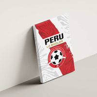 Football Peru Canvas Wall Art La Bicolor Go Champions