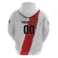 Custom Football Peru Hoodie La Bicolor Go Champions