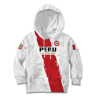 Custom Football Peru Kid Hoodie La Bicolor Go Champions