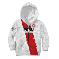 Custom Football Peru Kid Hoodie La Bicolor Go Champions
