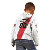 Custom Football Peru Kid Hoodie La Bicolor Go Champions