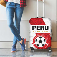 Football Peru Luggage Cover La Bicolor Go Champions