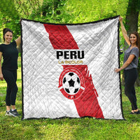 Football Peru Quilt La Bicolor Go Champions