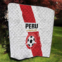 Football Peru Quilt La Bicolor Go Champions