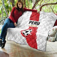 Football Peru Quilt La Bicolor Go Champions