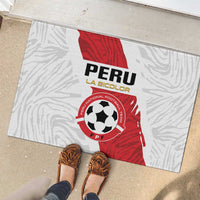 Football Peru Rubber Doormat La Bicolor Go Champions