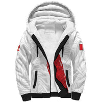 Custom Football Peru Sherpa Hoodie La Bicolor Go Champions